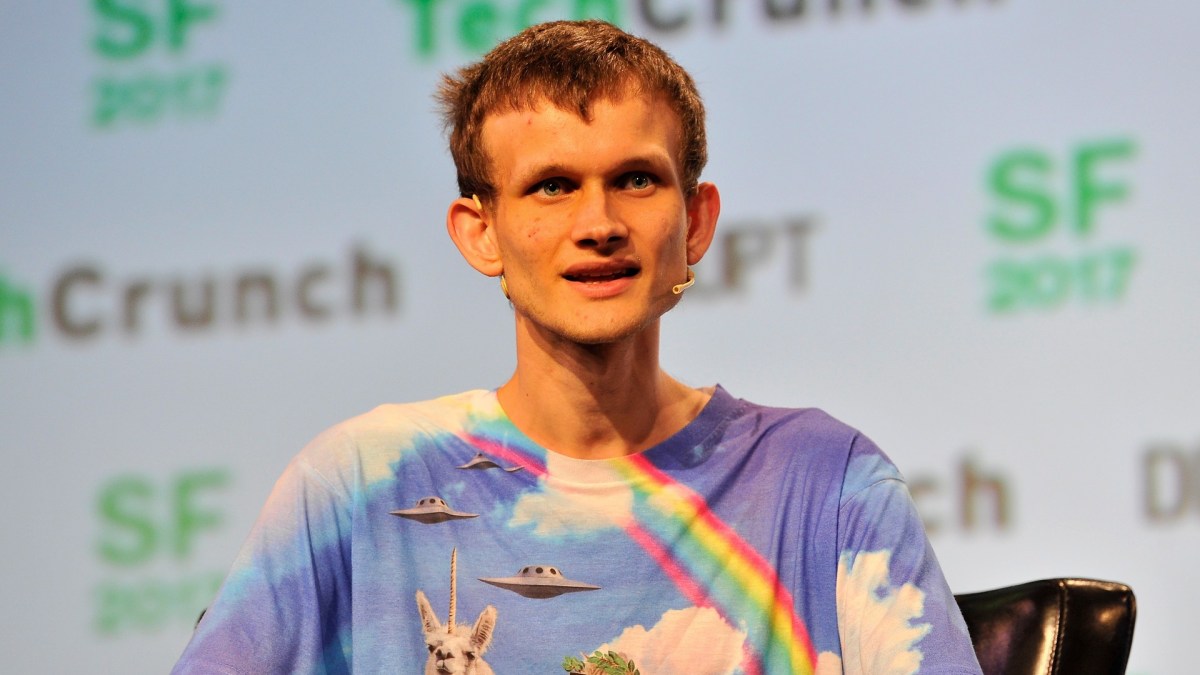 Vitalik Buterin, lors d'un événement TechCrunch à San Francisco en septembre 2017. Crédit photo: Steve Jennings/Getty Images for TechCrunch.