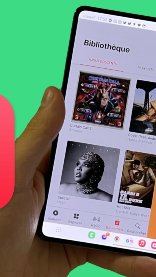 Apple Music Android // Source : Numerama