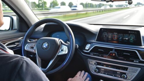 Conduite autonome BMW // Source : BMW