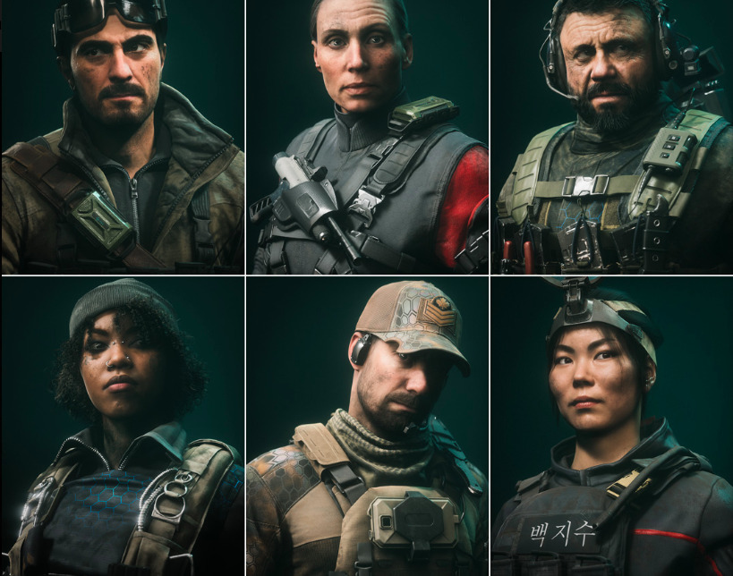 Battlefield 2024 personnages
