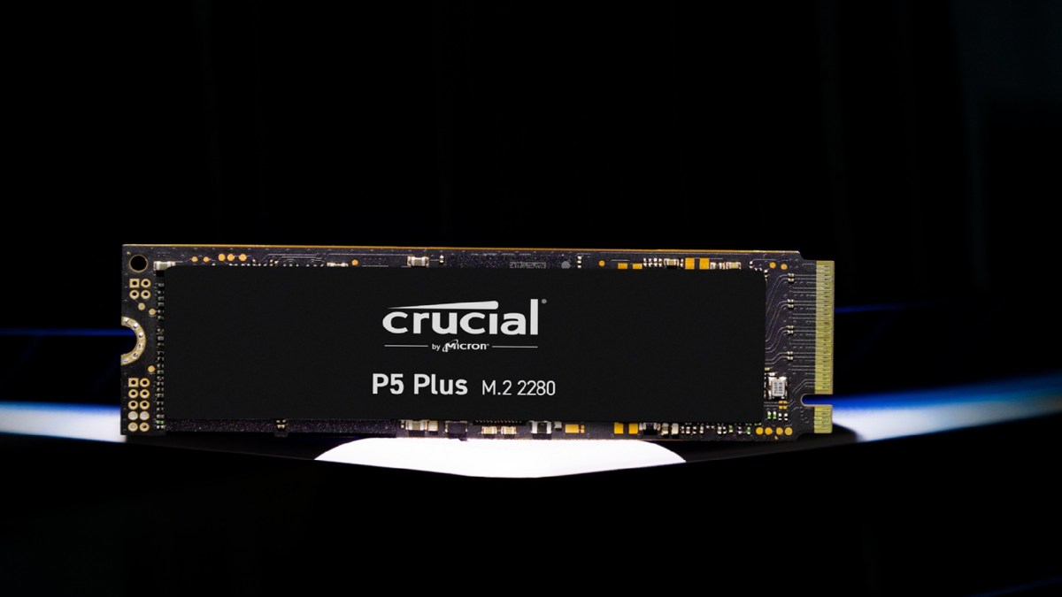 SSD Interne P5 Plus 1 To de Crucial // Source : crucial