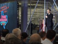 Elon Musk Assemblée annuelle des actionnaires Tesla // Source : Capture du live Tesla