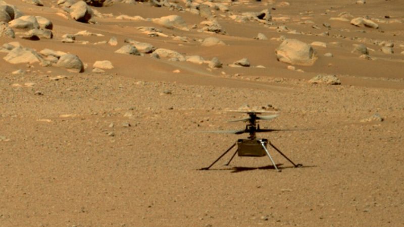 L’hélico martien de la Nasa est bien silencieux : est-il vivant ?
