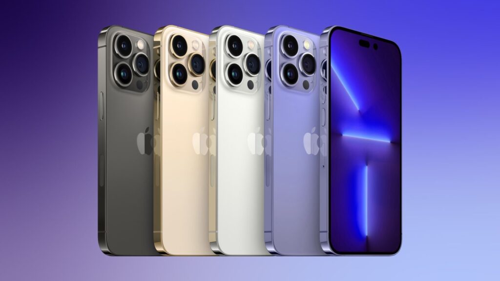 Rendu supposé des iPhone 14.  // Source : MacRumors