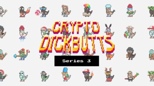 Les NFT dickbutts // Source : Crypto Dickbutts