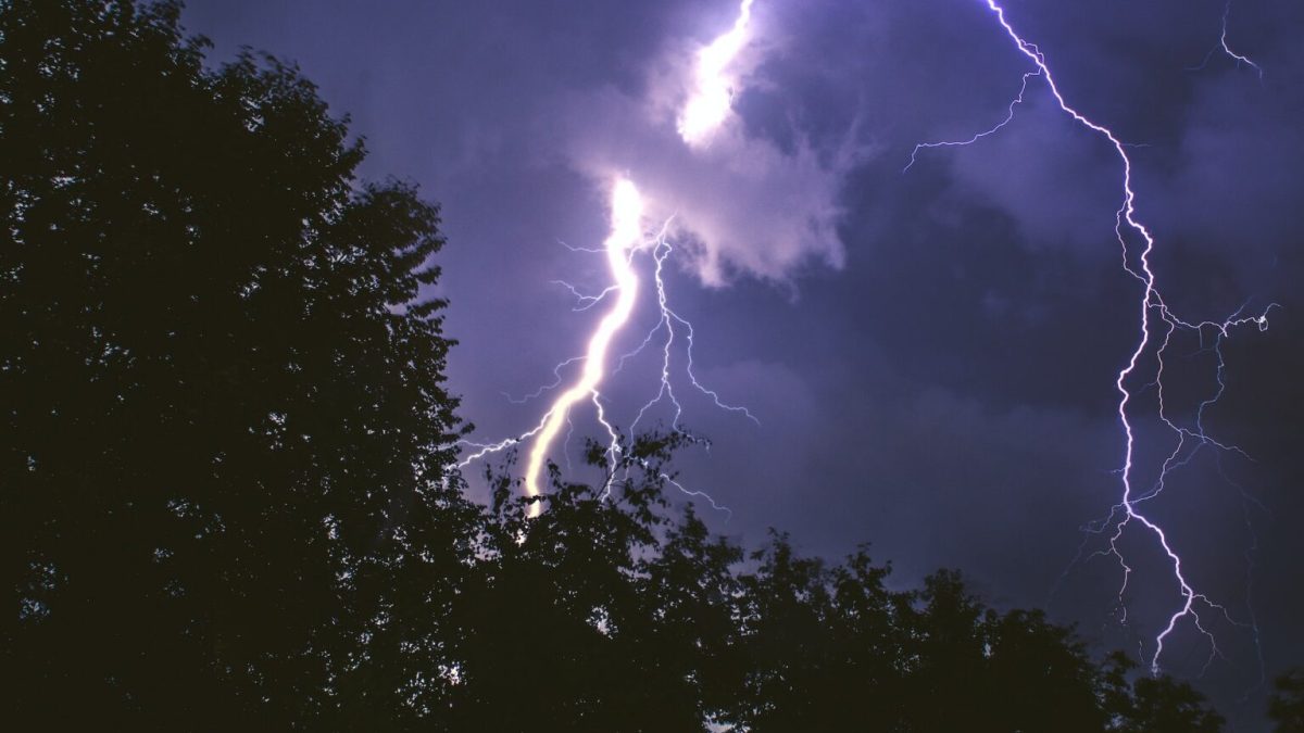 L'orage est difficile à prévoir. // Source : Pexels