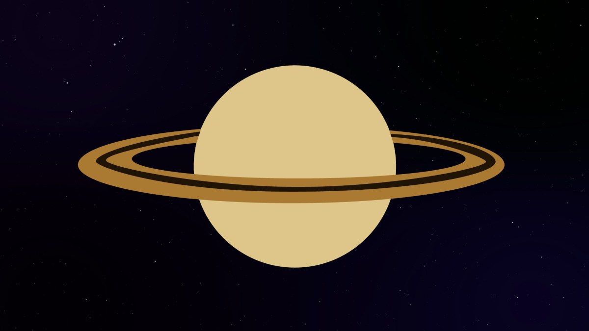 La planète Saturne. // Source :  Nino Barbey pour Numerama