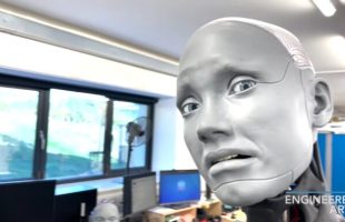 Ameca dégouté // Source : Engineered Arts Ameca dégouté // Source : Engineered Arts