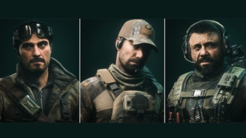 Ajout de barbes sur les personnages // Source : Battlefield 2042 
