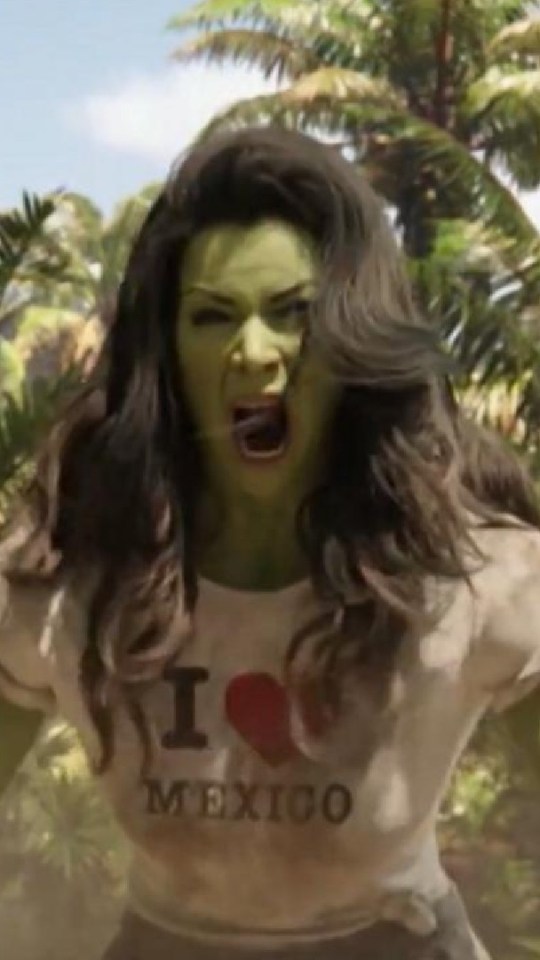 She Hulk maitrise mieux son pouvoir, mais il lui arrive aussi de ne pas être contente // Source : Marvel/Disney+