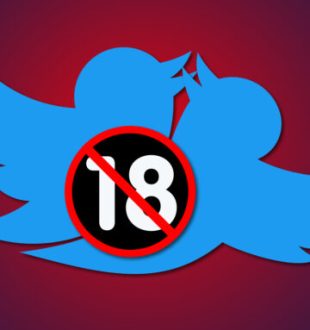 Twitter a voulu se lancer dans la pornographie // Source : Montage Numerama / icône par Twitter Emoji sur Iconscout