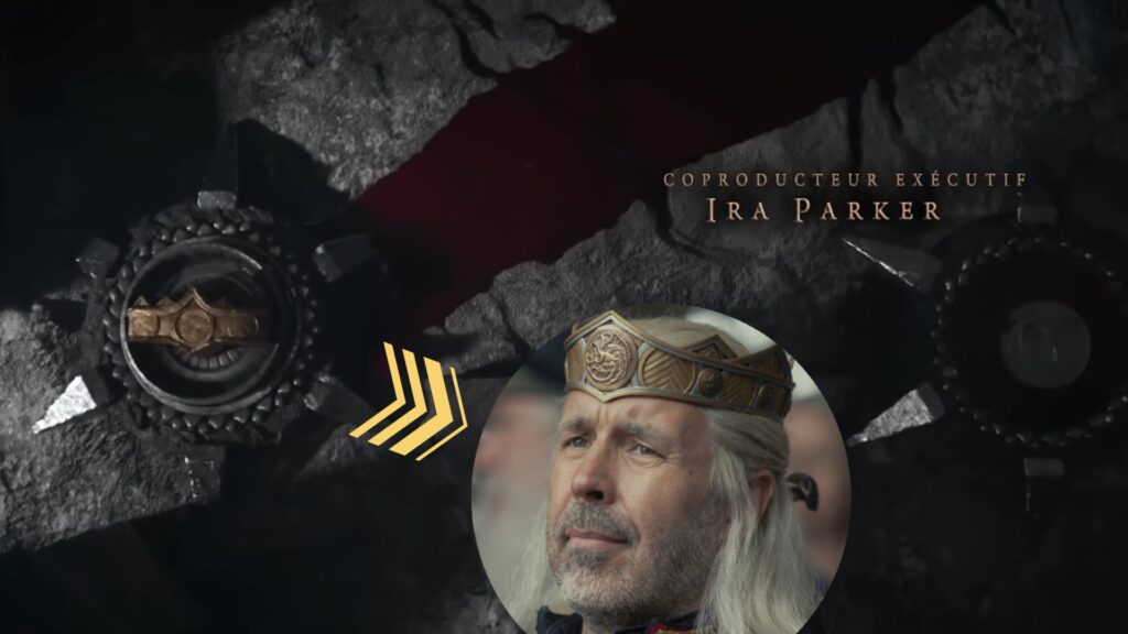 La couronne de Viserys montre sa place dans l'arbre généalogique. // Source : HBO