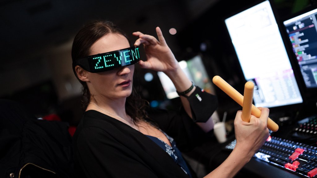 Une participante lors du Z Event en 2021. // Source : Via Twitter @ZEventfr