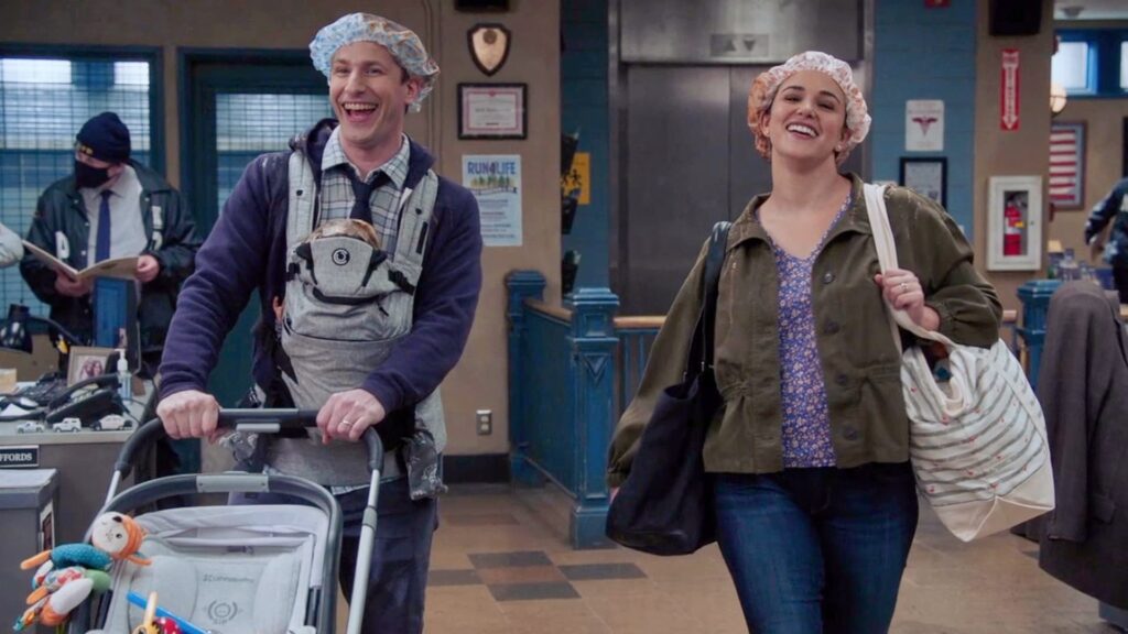 Jake et Amy dans Brooklyn 99 // Source : NBC