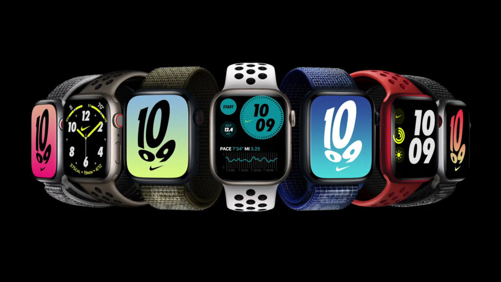 L'Apple Watch Series 8 // Source : Capture d'écran Numerama