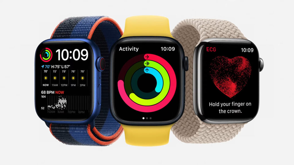 L'Apple Watch Series 8 // Source : Capture d'écran Numerama