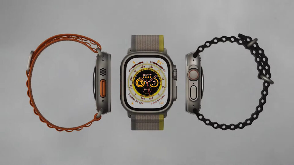 Apple Watch Ultra // Source : Capture d'écran Numerama