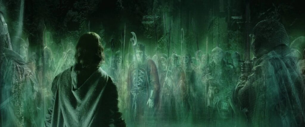 army of the dead lord of the rings