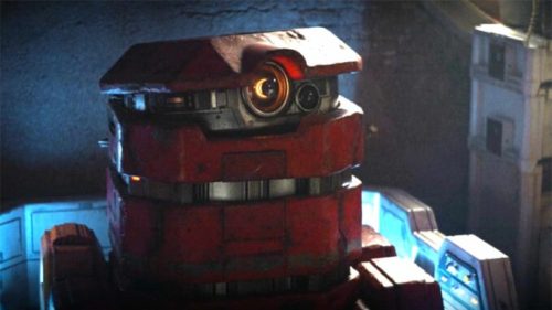 B2EMO est le dernier robot de la saga Star Wars // Source : Disney Plus
