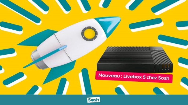 Deux mois sont offerts avec la box fibre de Sosh à petit prix