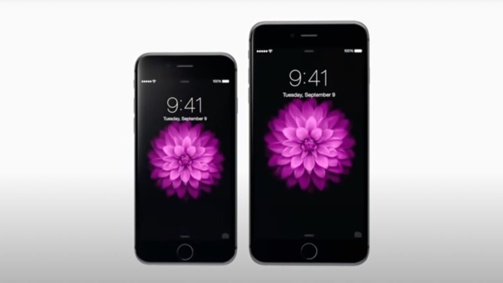 iPhone 6 et iPhone 6 Plus // Source : Capture YouTube