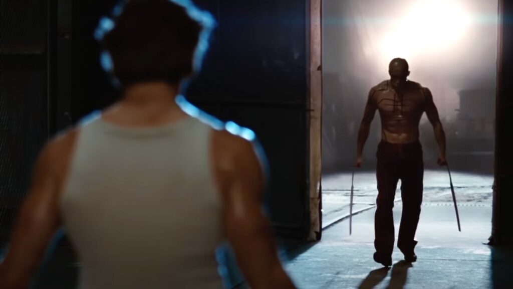 Wolverine versus Deadpool dans X-Men Origins: Wolverine // Source : Capture d'écran