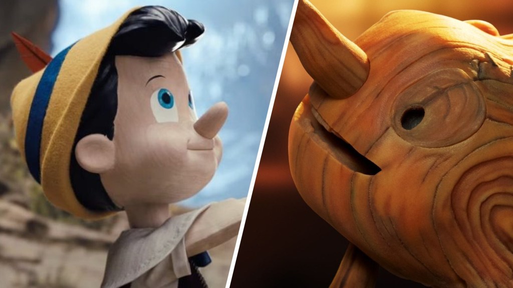 Les deux films Pinocchio, prévus sur Disney+ et Netflix pour la fin d'année 2022 // Source : Disney+/Netflix
