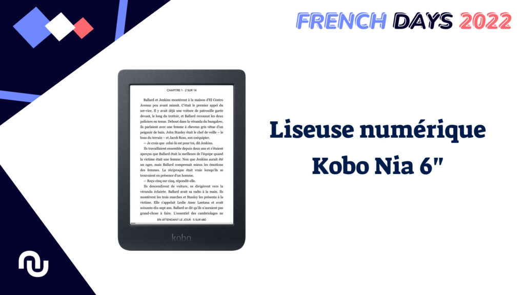 Liseuse numérique Kobo Nia 6" // Source : Numerama