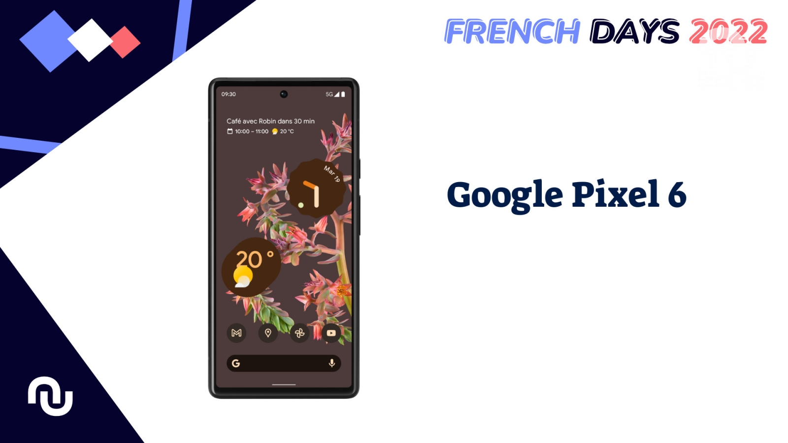 Le google pixel 6, un des meilleurs smartphone photo, tombe sous les 500 €