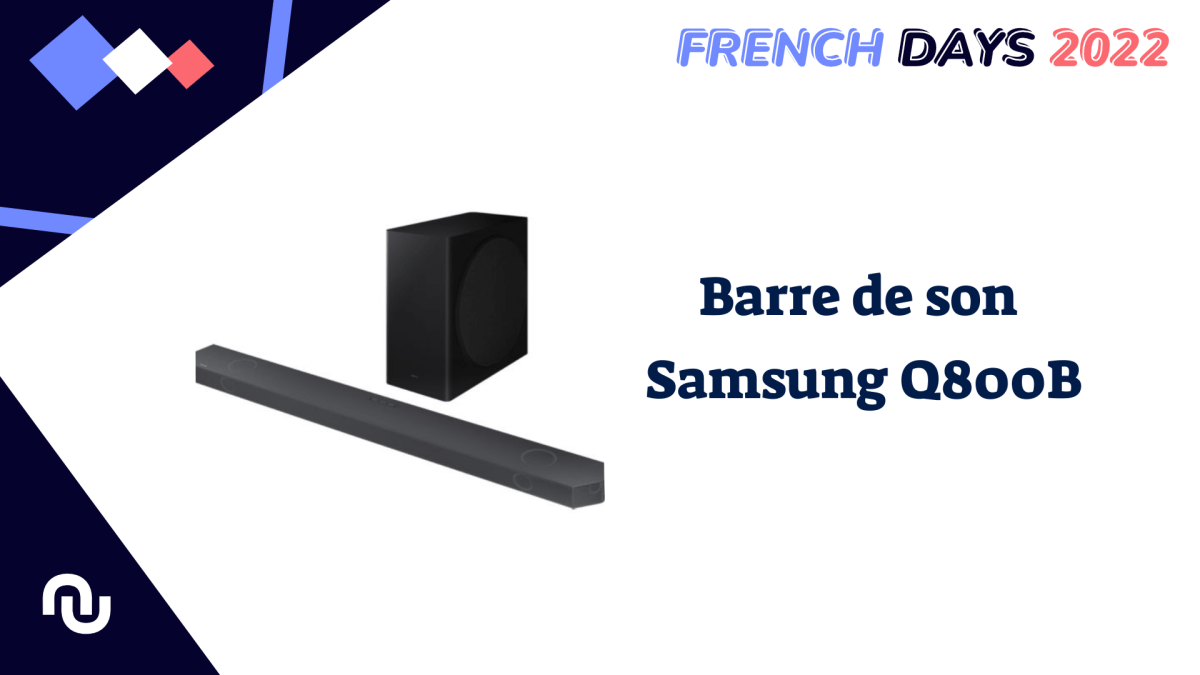 FD Barre de son Samsung HW-Q800B // Source : Numerama