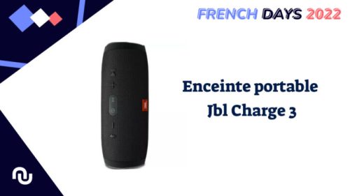 Enceinte portable Jbl Charge 3 // Source : Numerama