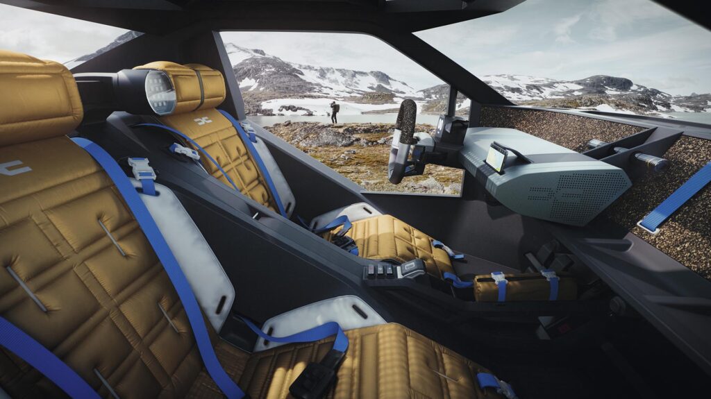 Intérieur du concept Dacia Manifesto // Source : Dacia