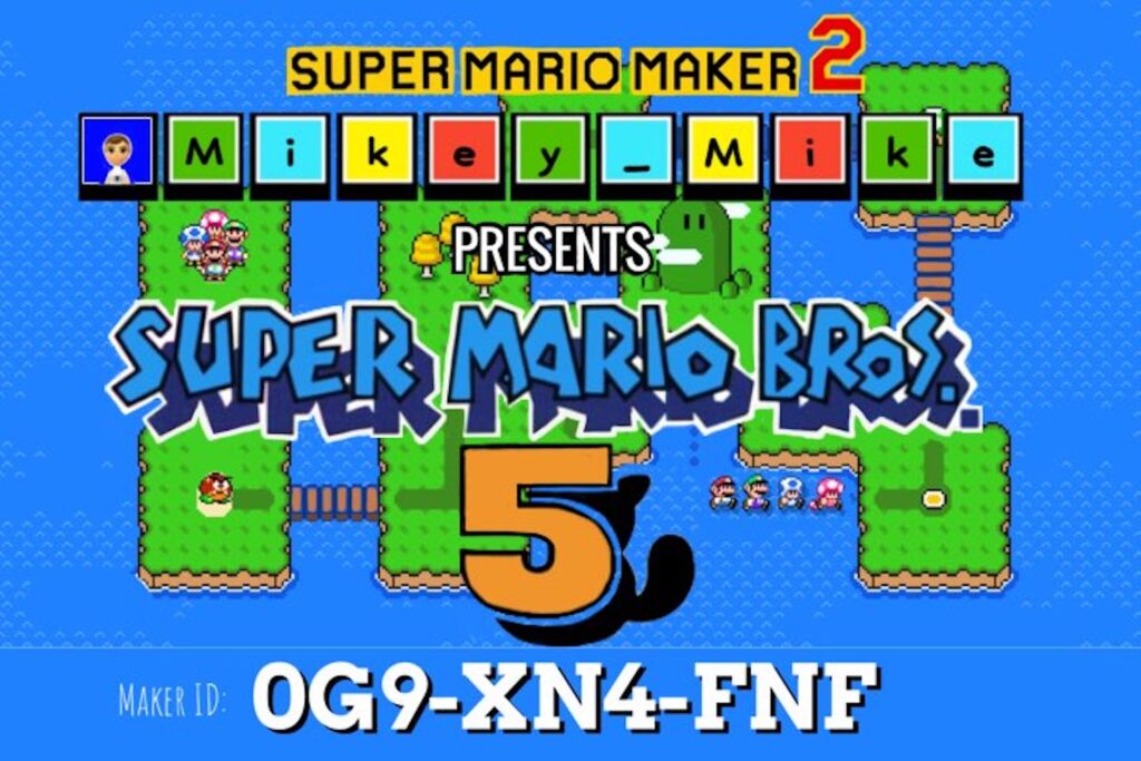 Super Mario Bros. 5 dans Super Mario Maker 2 // Source : Twitter Metroid Mike 64