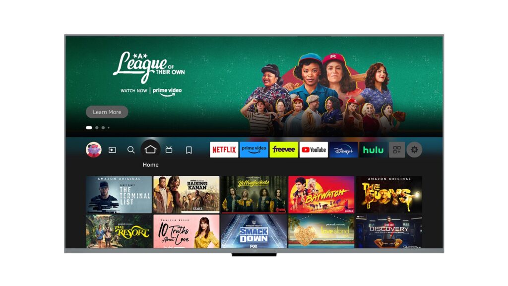 Télévision Amazon Fire TV Omni QLED // Source : Amazon