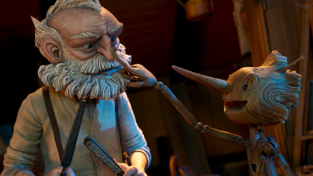 Guillermo del Toro a opté pour la stop motion pour son propre Pinocchio // Source : Netflix