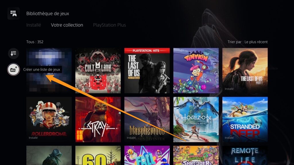 Creating game folders on PS5