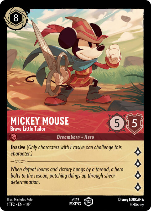Mickey Mouse in Lorcana
