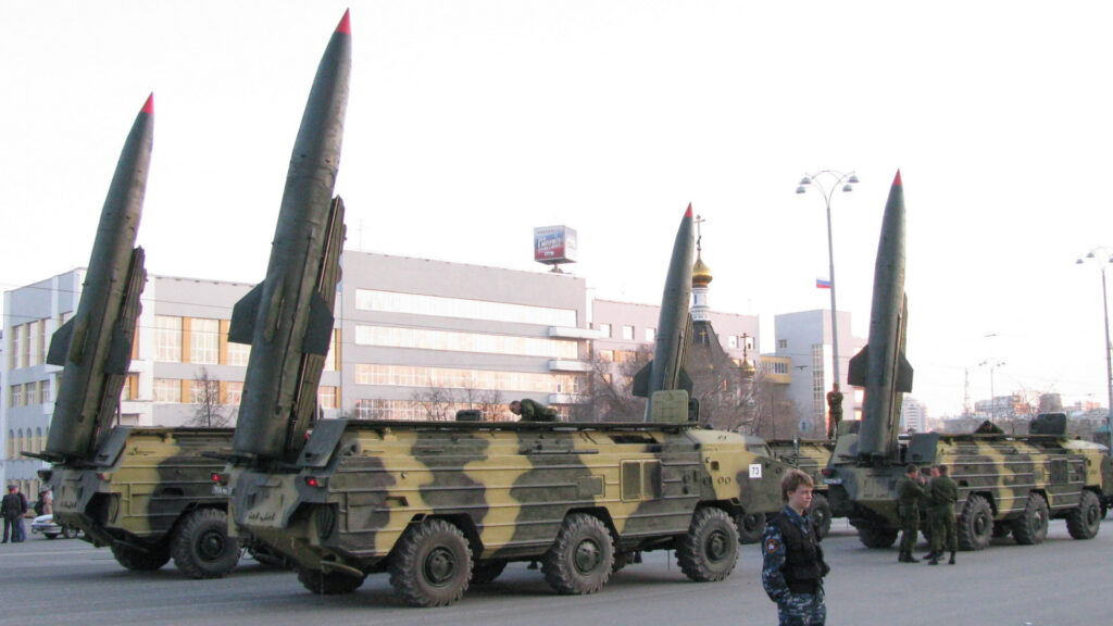 Un missile OTR-21 Totchka de l'armée russe // Source : Wikimedia Commons