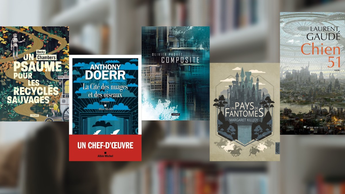 Source : Pexels + couvertures livres rentrée littéraire SF 2022