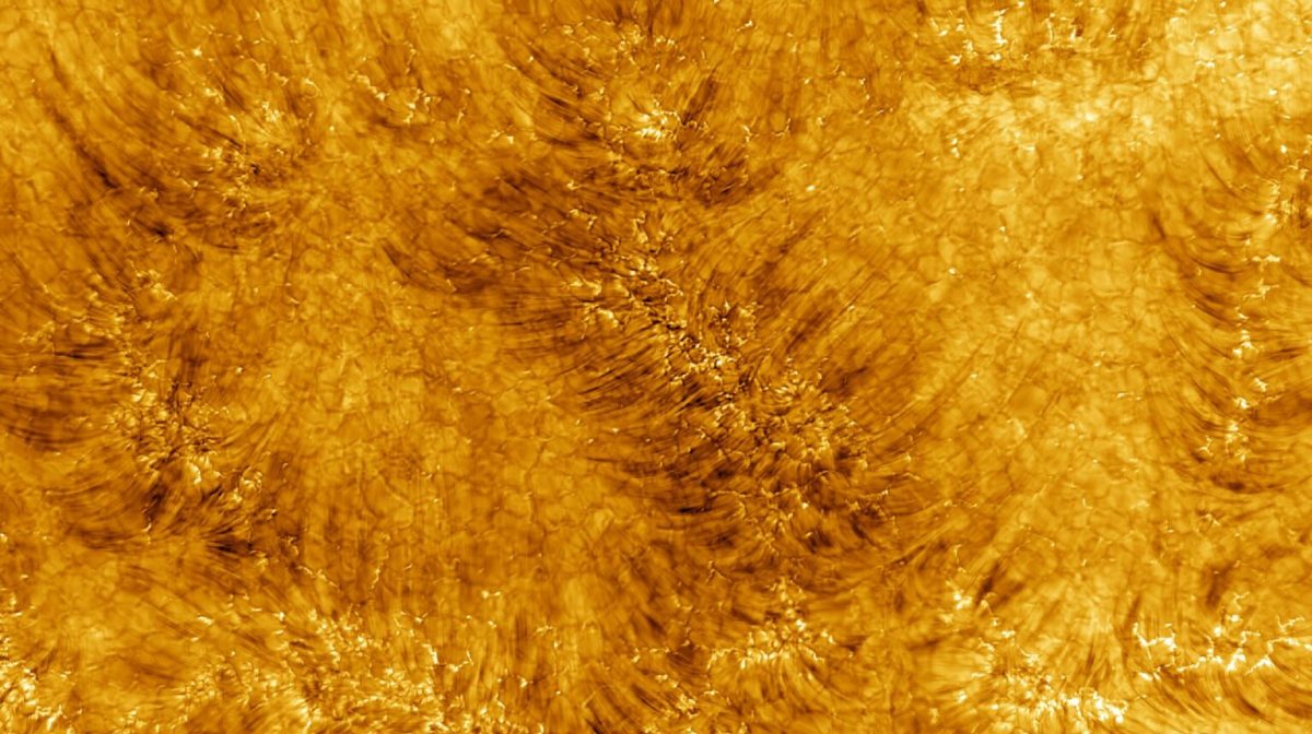 Source : NSO / Image du Soleil par le télescope Inouye.