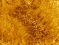 Source : NSO / Image du Soleil par le télescope Inouye.