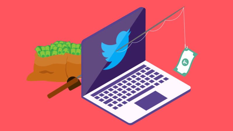 Une pluie d’arnaques tombe dans les messages privés sur Twitter