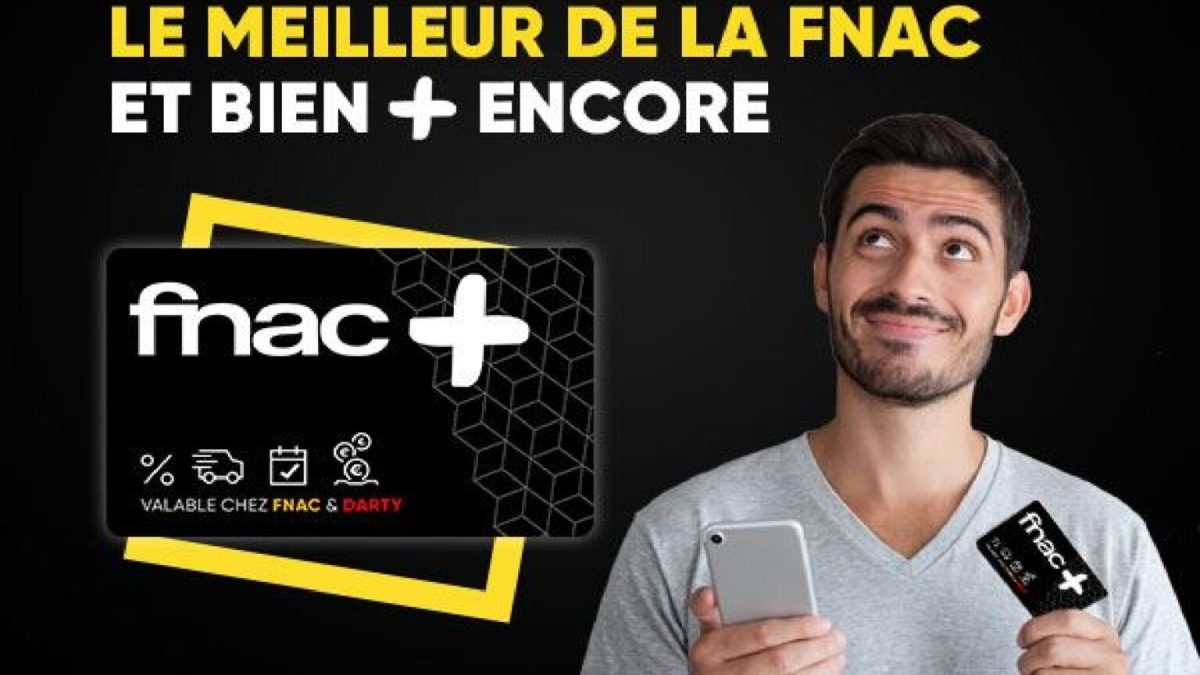 La carte Fnac+ // Source : Fnac