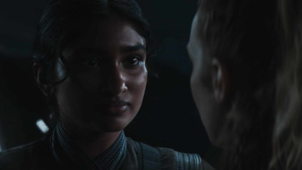 Vel et Cinta dans l'épisode 6 d'Andor // Source : Lucasfilm / Disney+