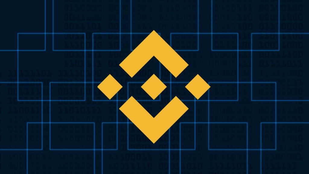 Le logo de Binance, plateforme crypto. // Source : Numerama Le logo de Binance, plateforme crypto. // Source : Numerama