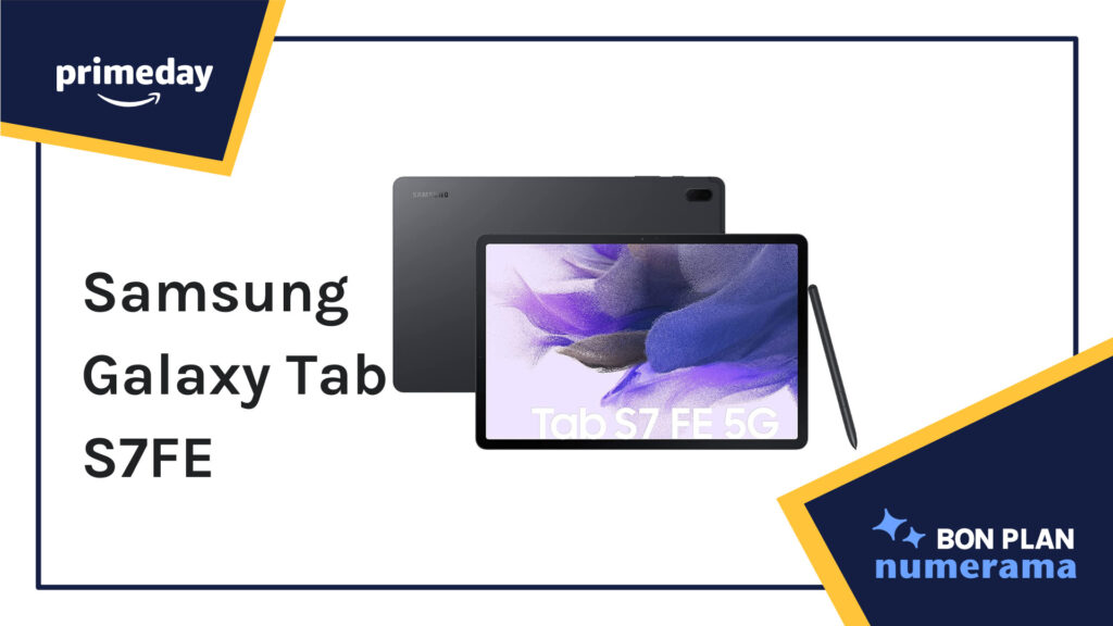 La Galaxy Tab S7FE de Samsung // Source : Numerama