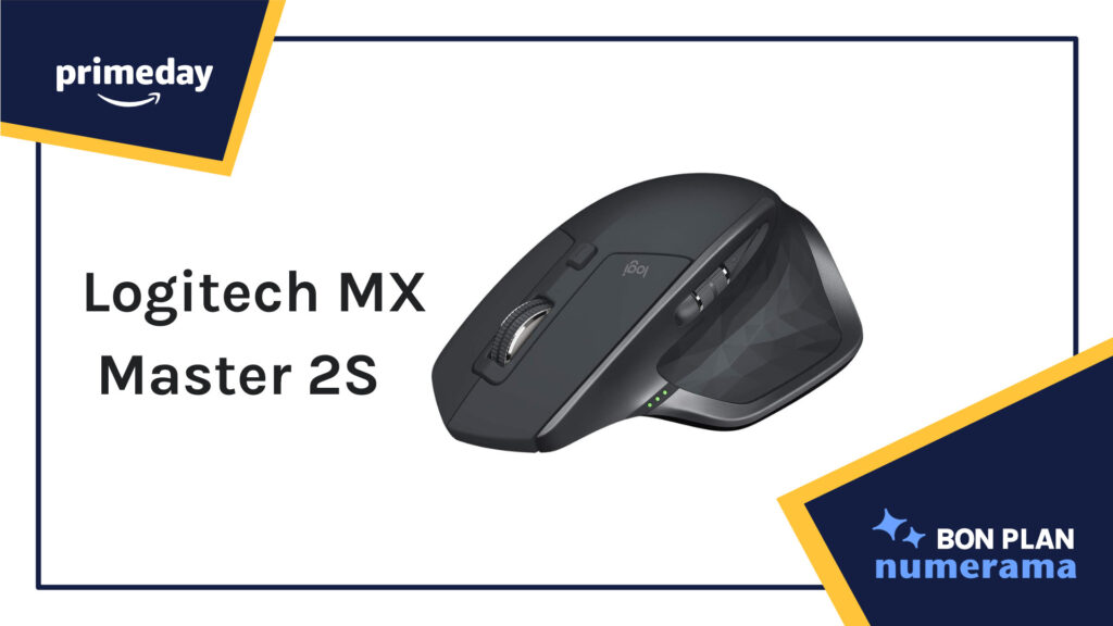 La souris Logitech MX Master 2S // Source : Numerama