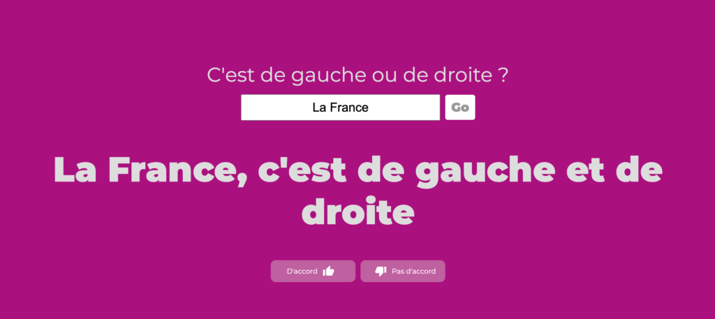 La France, c'est un peu des deux côtés // Source : De gauche ou de droite / Théo Delemazure