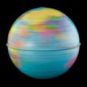 Un globe terrestre en rotation. // Source : Canva