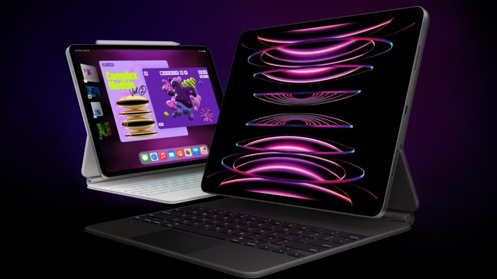 L'iPad Pro 2022 ressemble à l'iPad Pro 2021. // Source : Apple